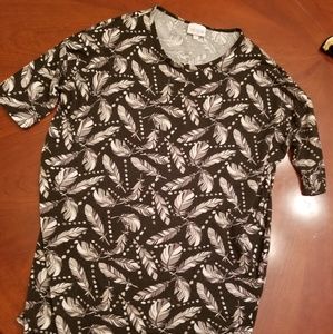 Xxs Black and Grey Feather Irma